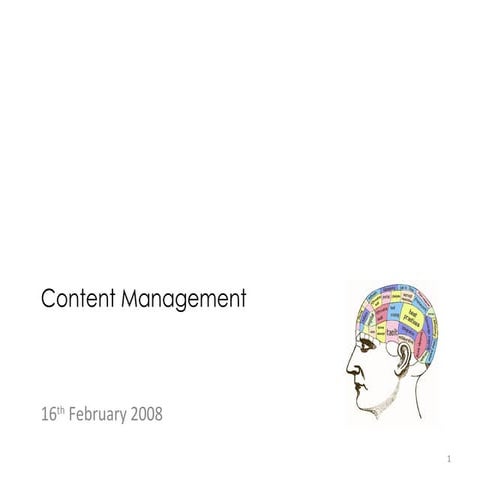 Content Management