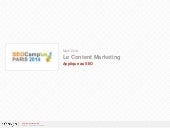 Content marketing appliqué au SEO (...