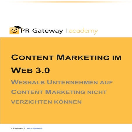 Content Marketing im Web 3.0