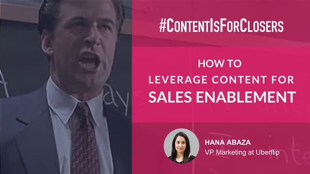 Content is for Closers: How to Leve...