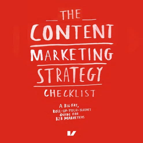 Content marketing strategy checklist