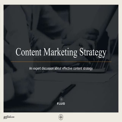Content Marketing: An expert discussion on effective online content strategies