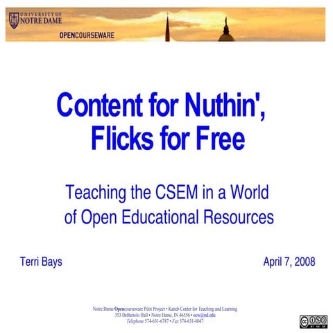 Content4 Nuthin CSEM version