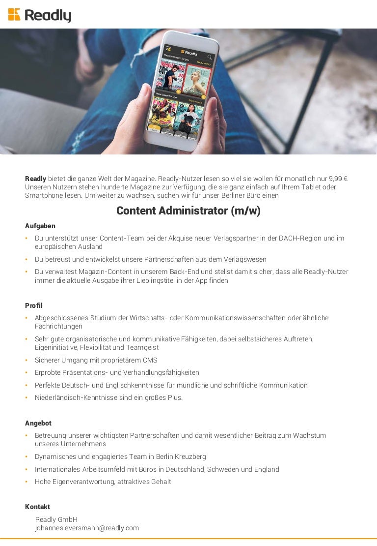 Content Administrator