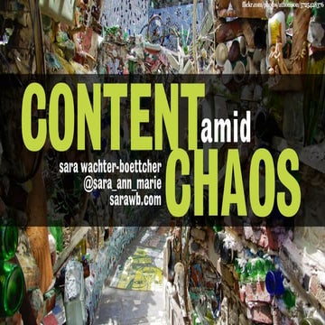 Content amid Chaos - beyond tellerrand Dusseldorf 2015