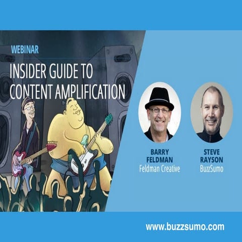 Insiders' Guide to Content Amplification with BuzzSumo and Barry Feldman