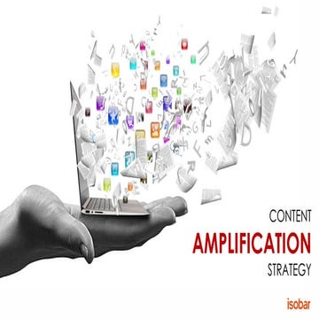 Content amplification strategy
