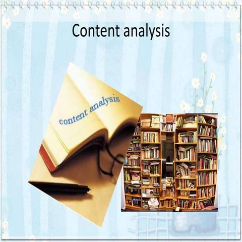 Content analysis20 07-12