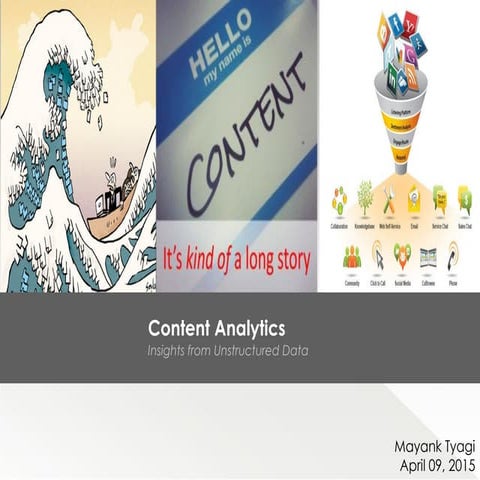 Content analytics