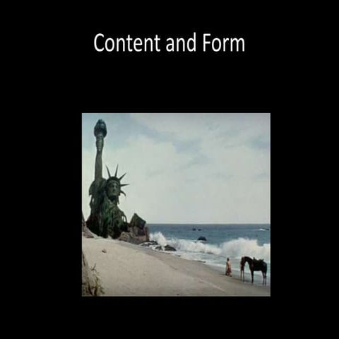 Content and Form