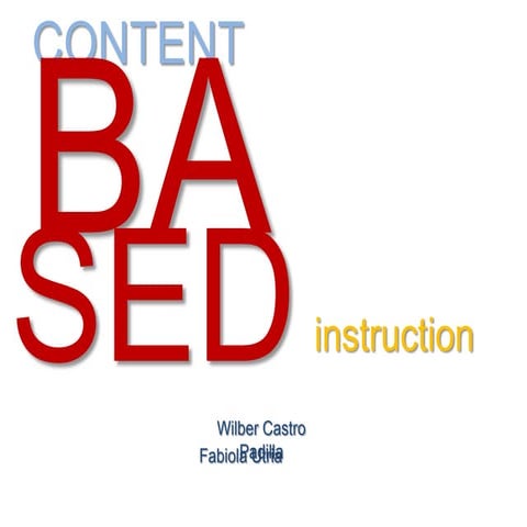 Content based instruction 13062013