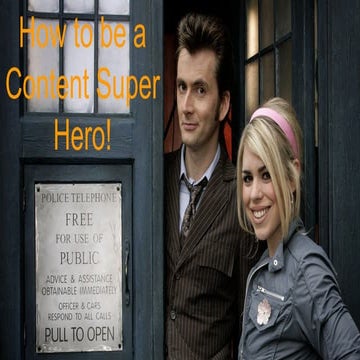 Become A Content Superhero