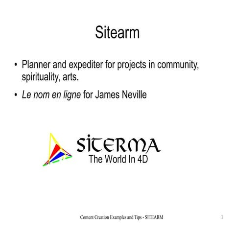 Content creation examples and tips