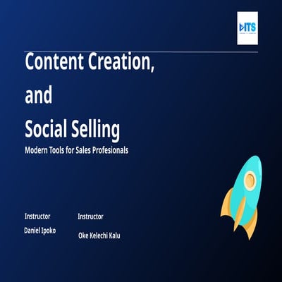 Content Creation , Outreach and Social Selling.pptx
