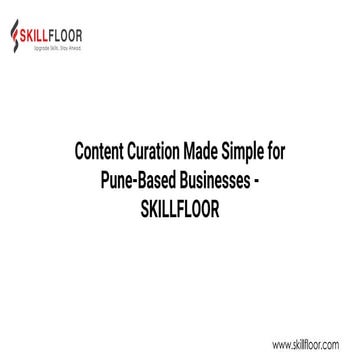 A guide to content curation | PDF