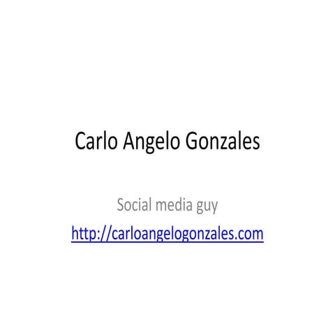 Content curation presentation