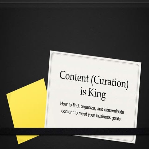 Content Curation TechSoup Canada Presentation