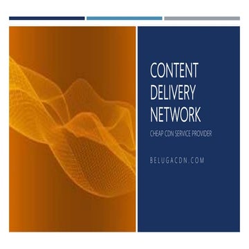 Content delivery network - Beluga Cheap CDN Server