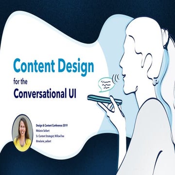The State of Conversation Design - Designing for the Conversational ...