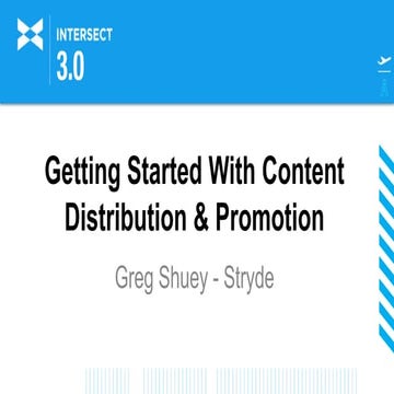 Put The Marketing Into Content Marketing: Content Distribution & Promotion