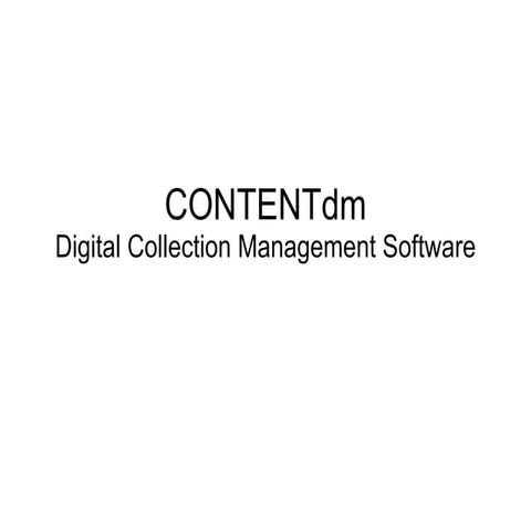 CONTENTdm