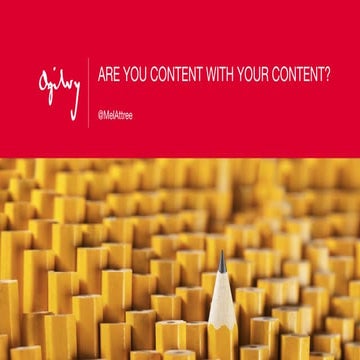 Are you content with your content?