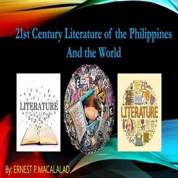 21st Century Literature of the Philippines and the World