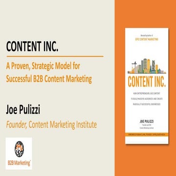 Content Marketing for B2B - A Proven Strategic Six-Step Approach