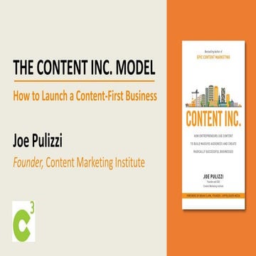 How to Launch a Content-First Business