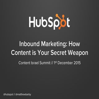 INBOUND MARKETING: HOW CONTENT IS Y...