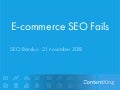 [DUTCH] ContentKing - SEO Benelux - eCommerce SEO fails