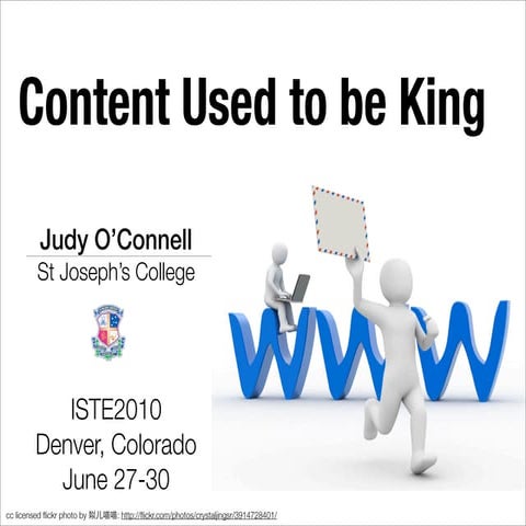 Content Used to Be King - Now what?