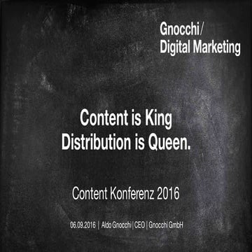 Content Marketing: Wie man gute Inhalt effektiv distribuiert 