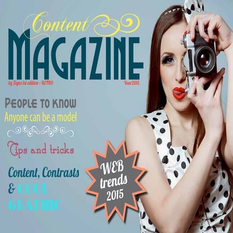 Content magazine by zigns 2015