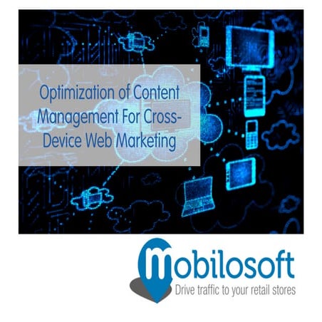 Content management for cross device final