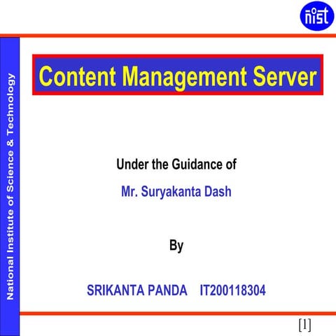 Content management server