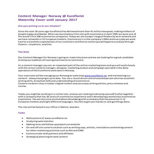 Nchj english resume | PDF