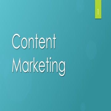 Content marketing