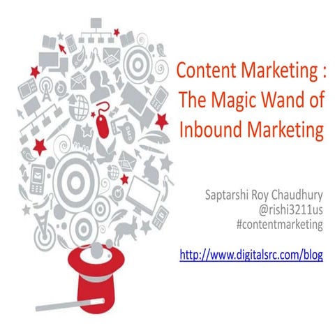 Content Marketing : Magic Wand of Inbound Marketing by Saptarshi Roy Chaudhury