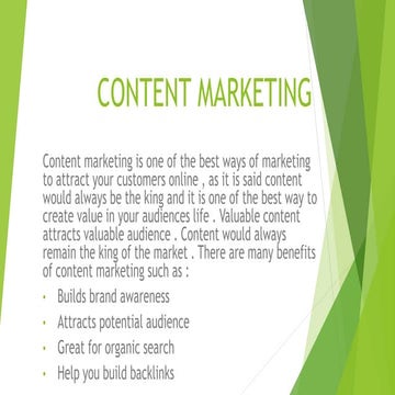 Content marketing