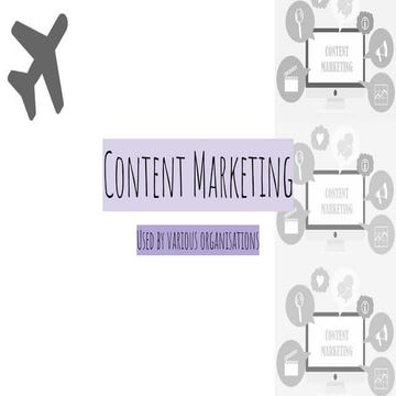 Content marketing