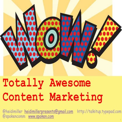 Content Marketing 101