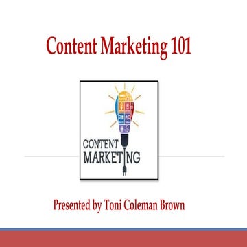 Content Marketing 101