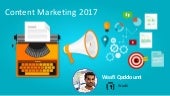 Content marketing in 2017 - 2018