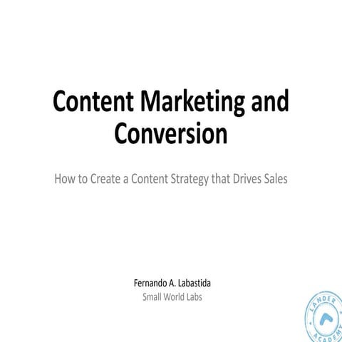 5 Steps to a Successful Content Marketing Strategy