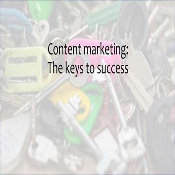 Understanding content marketing