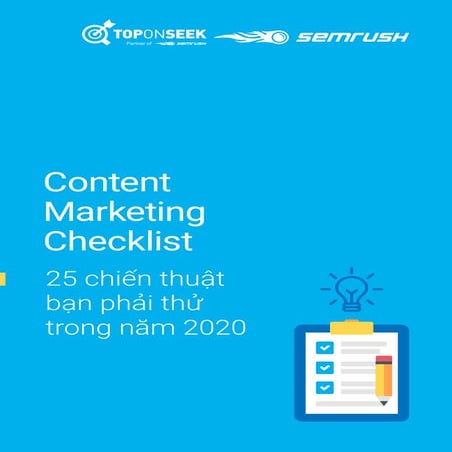 Content marketing checklist 25 | PDF