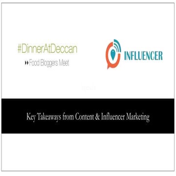 Content & Influencer Marketing - Insights for 2016