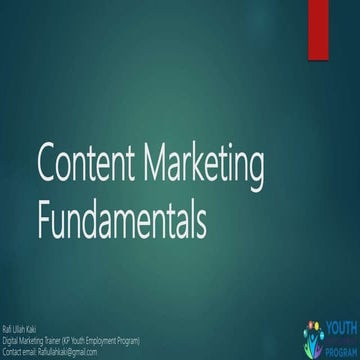 Content Marketing Fundamentals_Social media Marketing