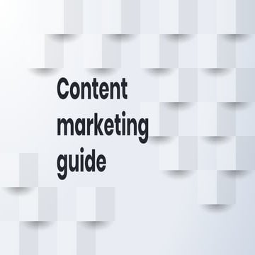 Content Marketing Guide